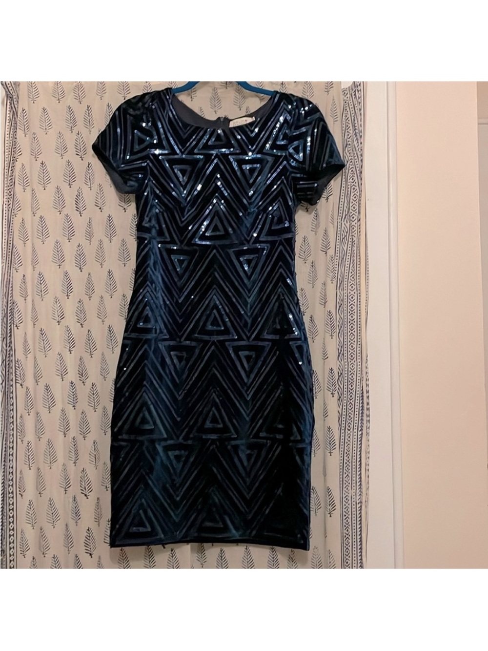 Molly Bracken Velvet Sequin Dress